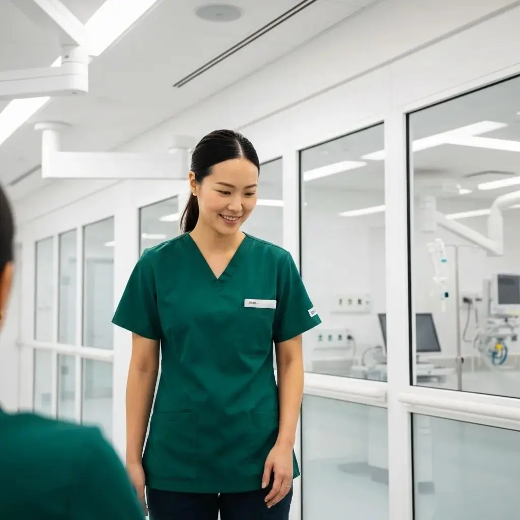 Team collaboration on ISO 9001 certification processes in a modern office